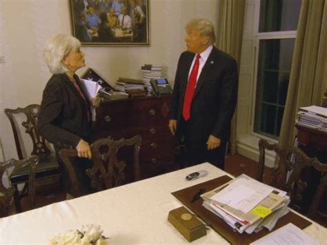 60 Minutes Viewers Catch Painting Of Trump With Past Presidents