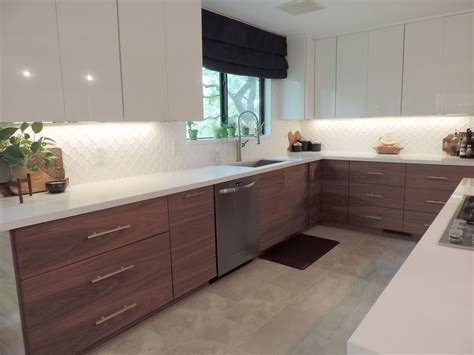 Apart from that you can also choose the modern cabinets for sale, if they are to your liking to go with the kitchen décor. A Mid Century Modern IKEA kitchen for a gorgeous, light ...