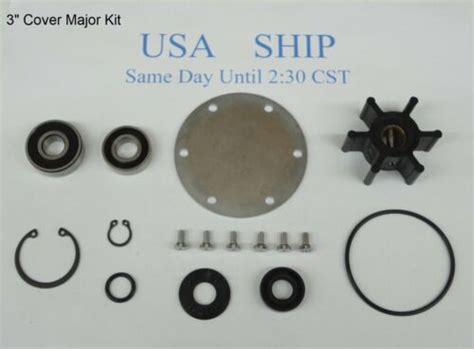 Major Rebuild Kit For Yanmar Marine 2ym15 3ym20 3ym30 Water Pump 128990