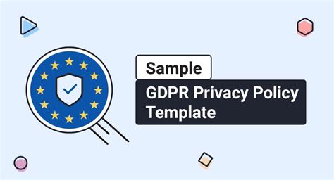 Gdpr Privacy Policy Template Termsfeed Gdpr Privacy Policy Template