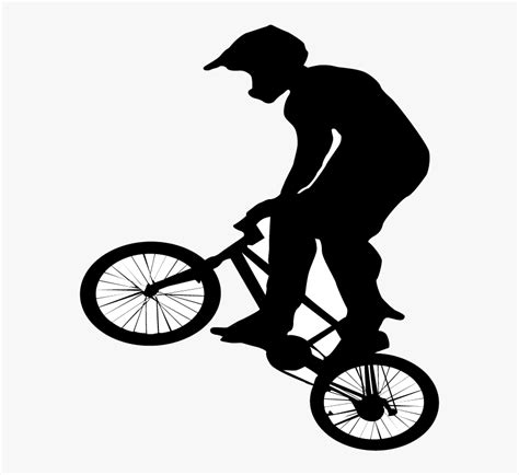 Bmx Rider Silhouette Bmx Clipart Bmx Bike Rider Life Clipart Bmx Cricut