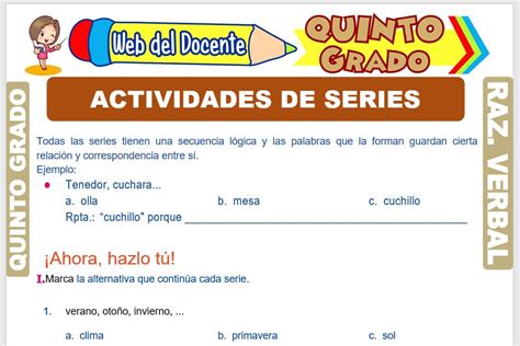 Actividades Para Niños De 5 Grado De Primaria Español Niños Relacionados