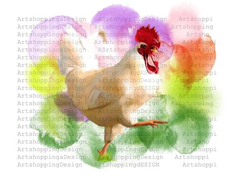 Chicken Sublimation Designs Downloads Farm Hen Rooster Png Etsy