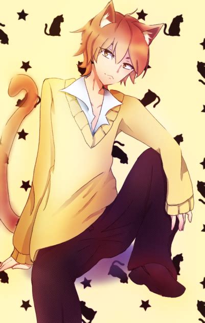 Yellow Neko Ibispaint