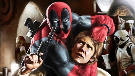 Deadpool Shot First A Collection Of Ridiculous Deadpool Crossover Art