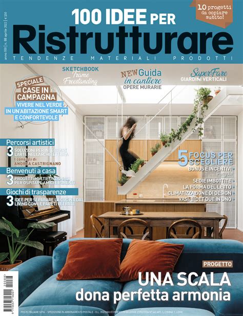 Idee Per Ristrutturare E In Edicola Il Numero Di Aprile