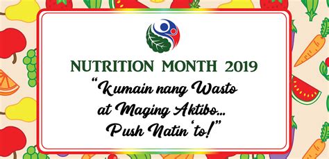 Manila Campus Nutrition Month 2019 Celebration