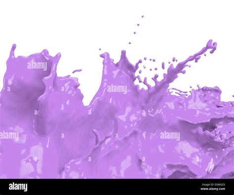 Mauve Purple Paint Splatter Stock Photo Alamy