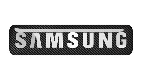 Samsung 2x05 Chrome Effect Domed Case Badge Sticker Logo Sticker
