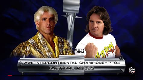 Rowdy Roddy Piper Vs Ric Flair Ic Title Match Youtube