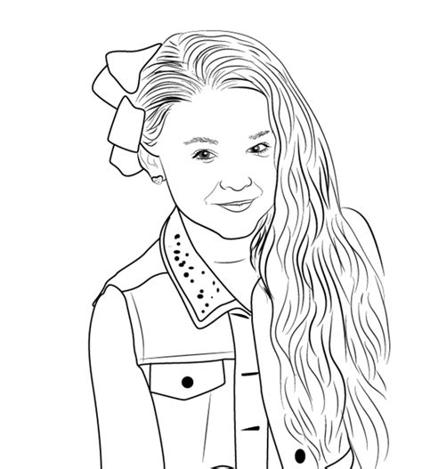Jojo Siwa Printable Color Pages : Best 21 Jojo Siwa Coloring Pages