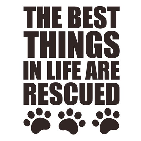 The Best Things In Life Are Rescued Svg Cutting For Business