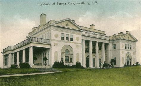 Mansions Of The Gilded Age George Rose Estate Mansions American