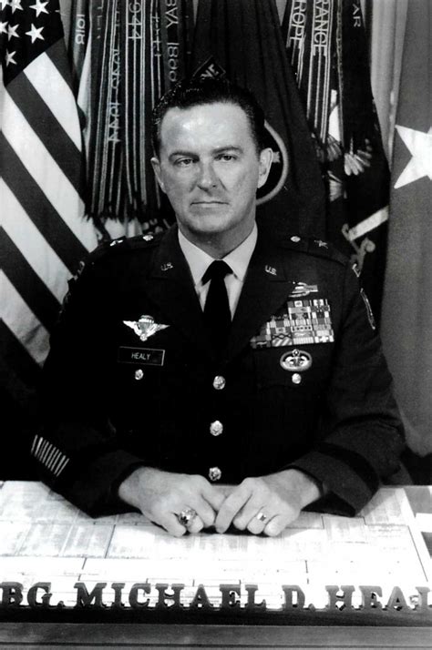 Michael Healy Army Major General Who Led Green Berets In Vietnam Dies