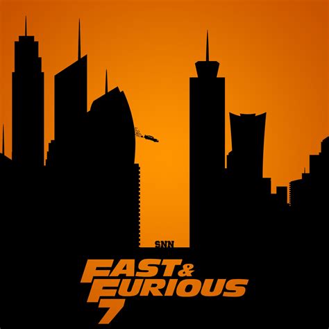 Fast And Furious 7 Poster Simon Ogden