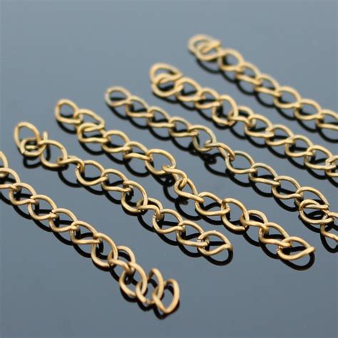 Buy 50pcslot Vintage Bronze Extend Chains Hooks For