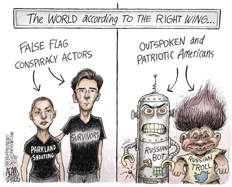The World According To The Right Wing Political Cartoons