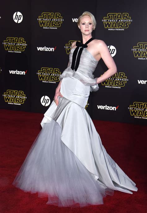 Gwendoline Christie At Star Wars Episode Vii The Force Awakens Premiere In Hollywood 12 14