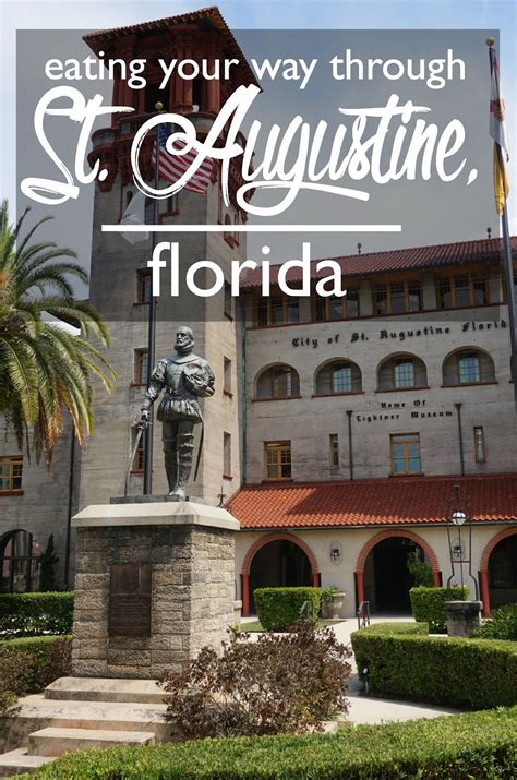 Eating Your Way Through St. Augustine, Florida | Visit florida, Florida travel, St augustine florida