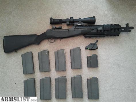 Armslist For Saletrade Springfield M1a Socom Ii 762 With Scope And