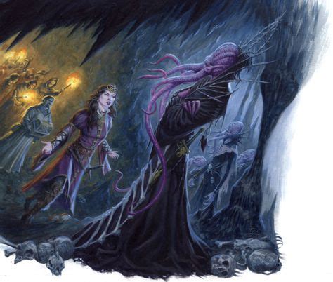 Spelljammer Races Illithid Ideas Mind Flayer Dungeons And