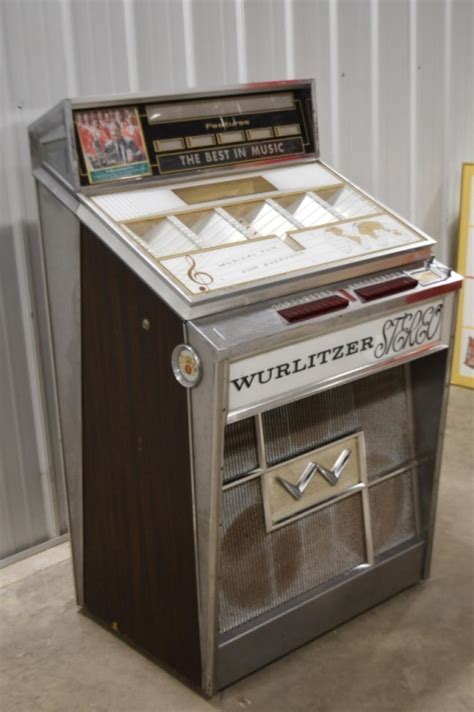 Sold Price Vintage Wurlitzer Stereo Model 2710 Jukebox January 6