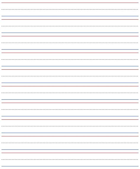 10 Best Printable Primary Writing Paper Template 50 Off
