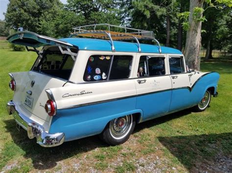 1955 Ford Four Door Country Sedan Station Wagon