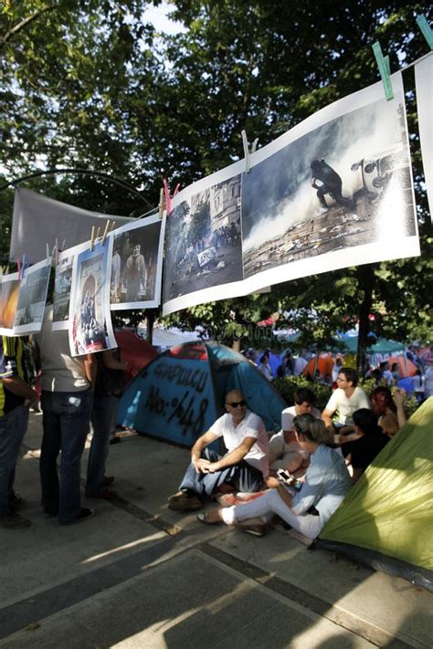 Gezi Park Protests In Istanbul Editorial Image Image Of Tree