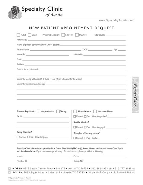 Patient Intake Form Download Printable Pdf Templateroller Rezfoods