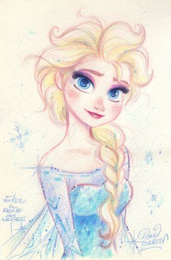 Dibujo De Elsa Frozen Amino Español Amino