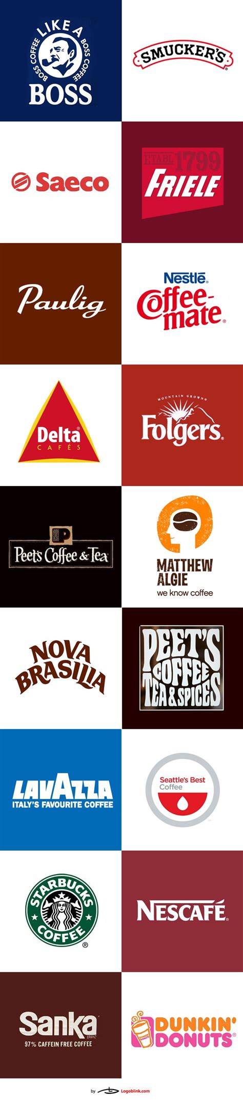 One of the world's most famous coffee brands, to this day lavazza stands out with its bold advertising campaigns. 36 Famous coffee logos from around the world - Logoblink.com