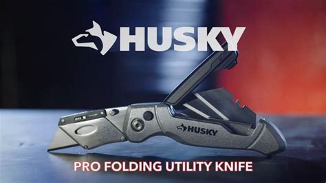 Husky Folding Utility Knife On Vimeo Utility Knife Husky Knife