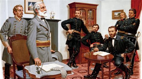 Robert E Lee Surrenders History