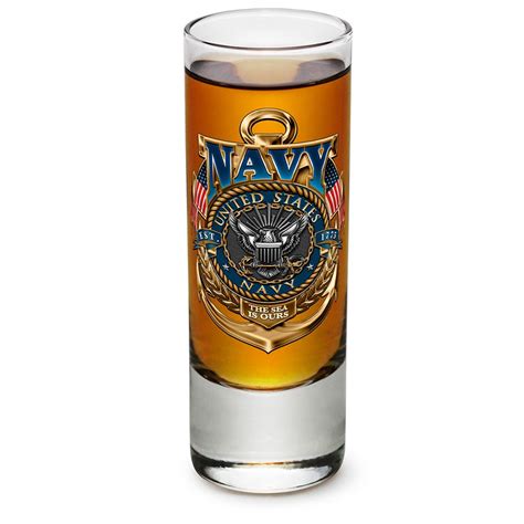 Shot Glasses United States Navy Ts For Men Or Women Us Navy American Soldier Shot Glasses