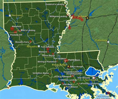 Civil War Louisiana Southwest Louisiana Battlefields