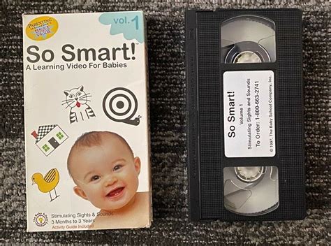 So Smart Learning Video For Babies Vol 1 Stimulating Sights And Sounds