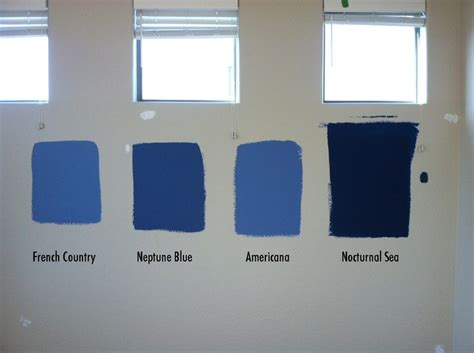 French country paint colors interior decorating. Blues for the Bedroom from Behr Paints: French Country ...