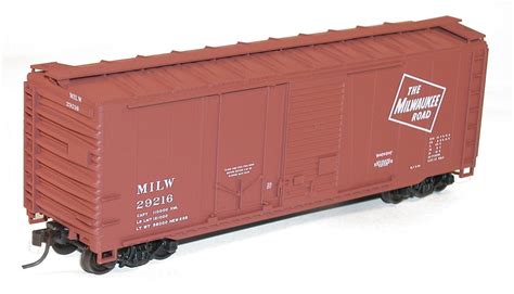 Kits are designed to be mounted inside an existing box or enclosure. Accurail 3804 Milwaukee Road 40′ Combo Door Box Car Kit | Jason's Hobby Depot | Trains and ...