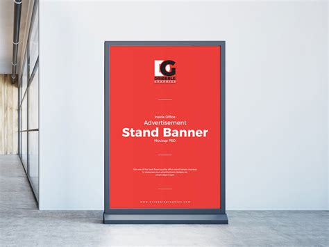 Download Free Stand Banner Mockup | Mockuptree