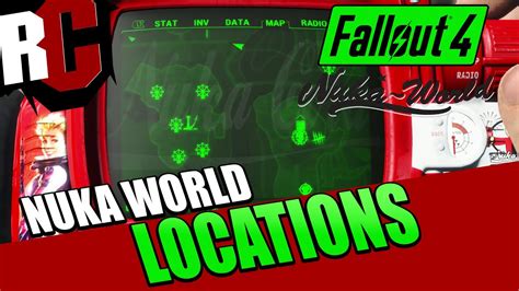 Look on the skeleton's desk. Fallout 4 Nuka Cola World Map
