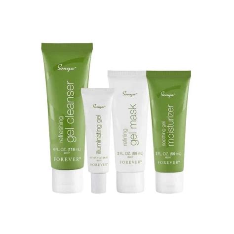 Sonya Daily Skincare System Kit De Aloe Vera