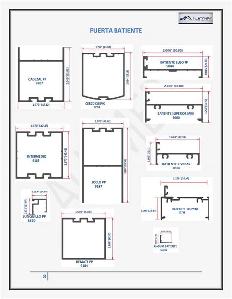 Catalogo De Perfil De Aluminio Catalog Library