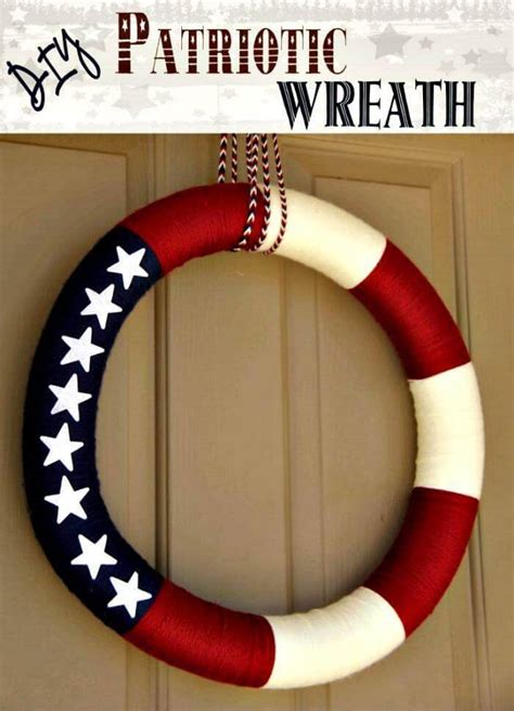 30 Best Diy Patriotic Wreath Projects You Should Make Diy Crafts