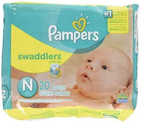 Pampers Swaddlers Diapers Newborn Up To 10 Lbs 20 Count