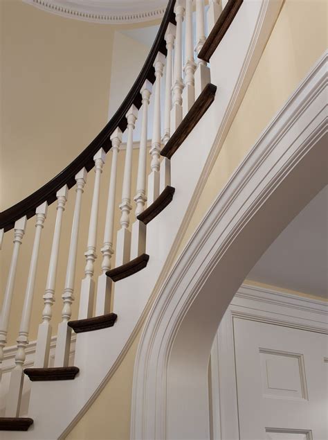 Classic Colonial Stairway Classic Colonial Staircase Design Elegant