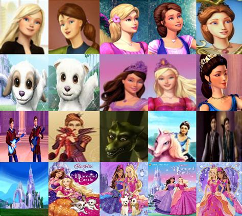 With the help of music, the girls overcome challenges that show friendship is the true treasure. Barbie Movies images barbie and the diamond castle ...
