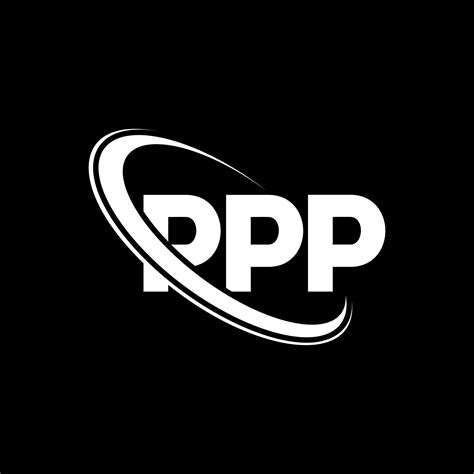 Logotipo De Ppp Carta Ppp Diseño Del Logotipo De La Letra Ppp