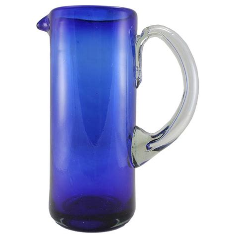 Handblown Glassware Collection Cobalt Blue