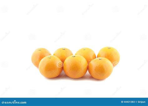 Number 7 Fresh Orange Stock Image Image Of Number Oranges 44431383